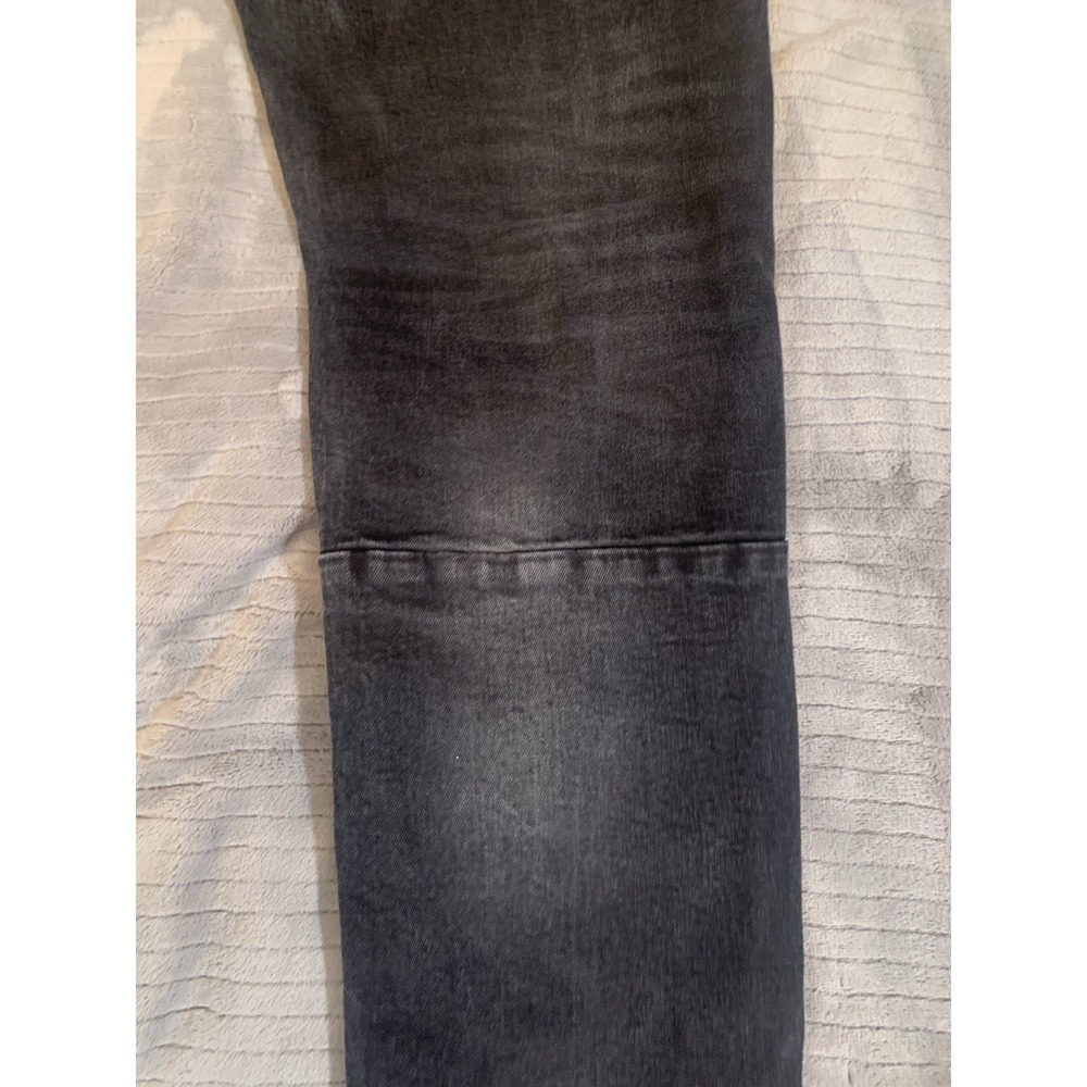 Hyper Denim Men's 38x33 Black Biker Stretch Denim Jeans Slimming - Picture 12 of 15